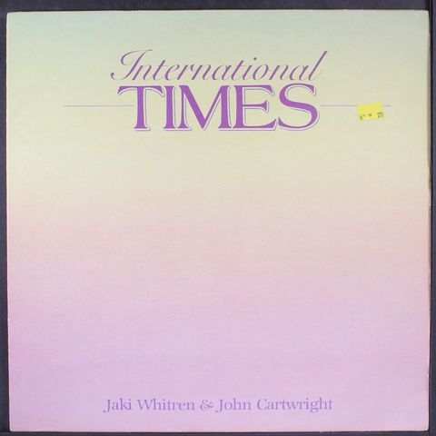 JAKI WHITREN & JOHN CARTWRIGHT