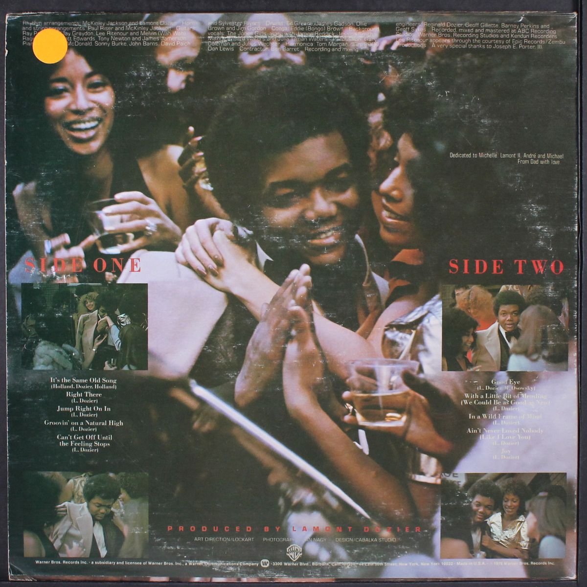 right there by LAMONT DOZIER