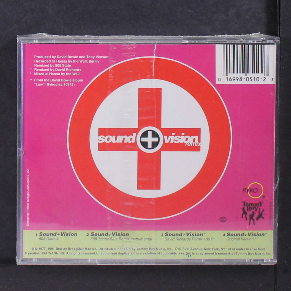 sound + vision (remix) by DAVID BOWIE VS 808 STATE