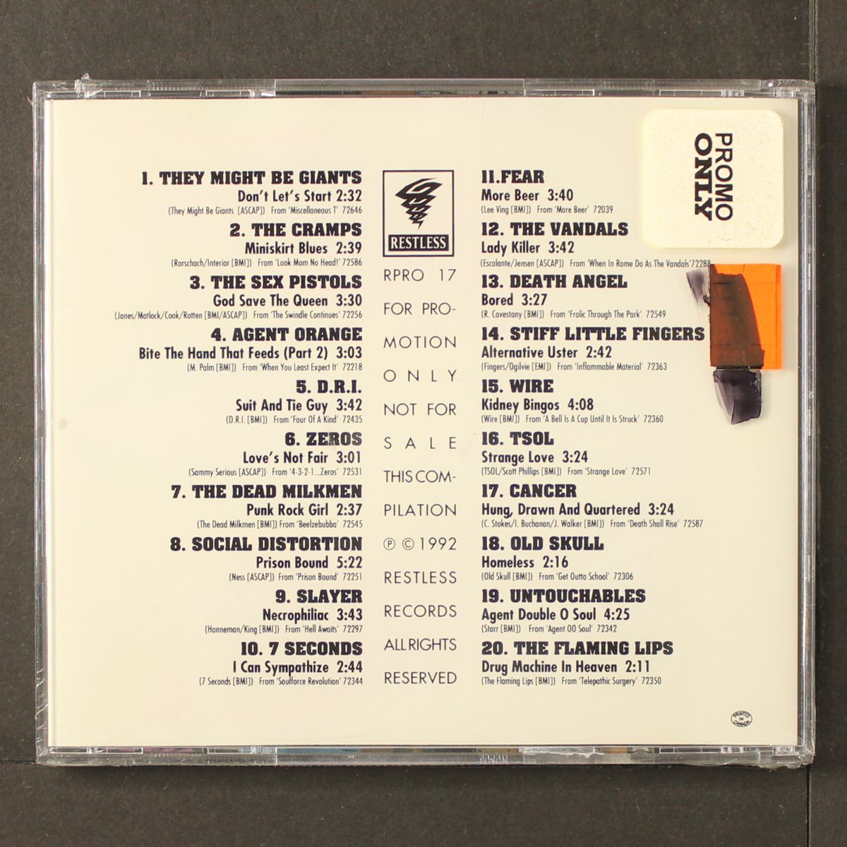 restless catalog sampler by VARIOUS