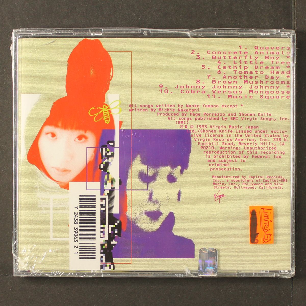 rock animals by SHONEN KNIFE