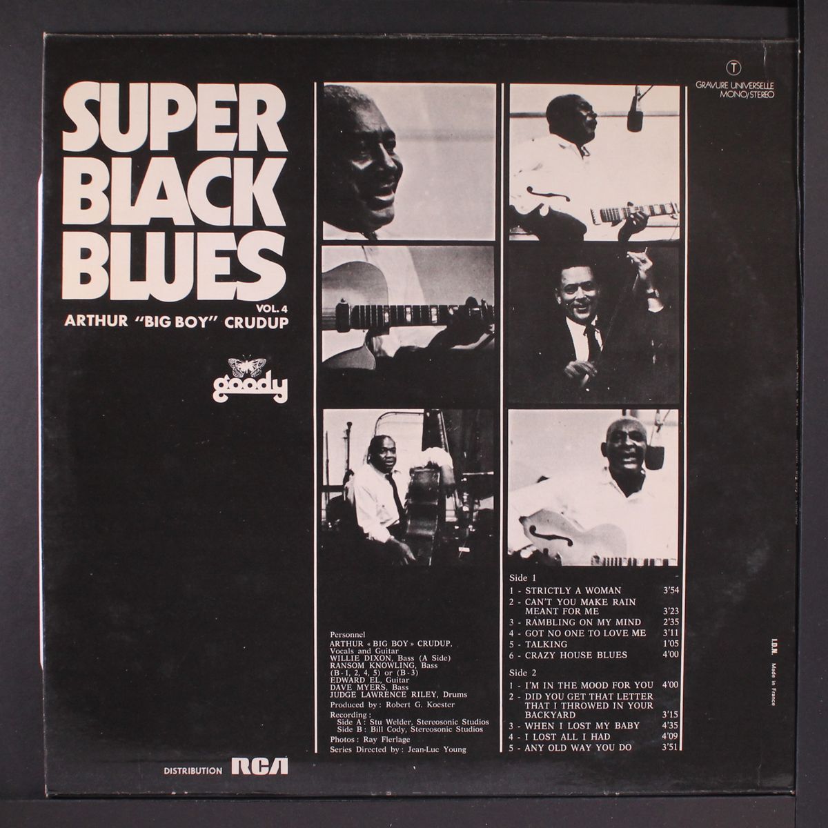 super black blues, vol. 4 by ARTHUR CRUDUP