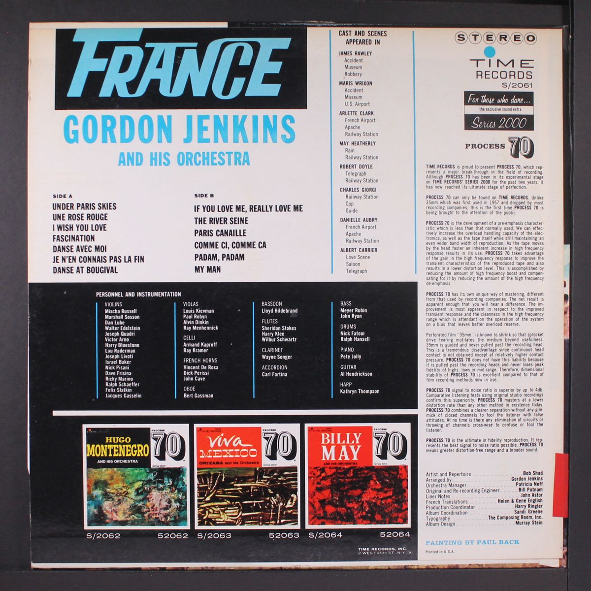 france by GORDON JENKINS