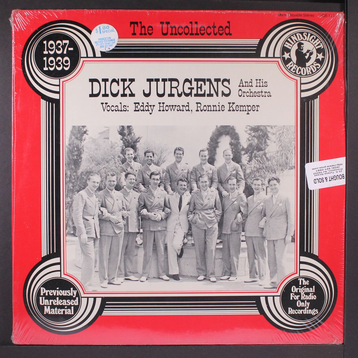 the uncollected, '37-'39 by DICK JURGENS
