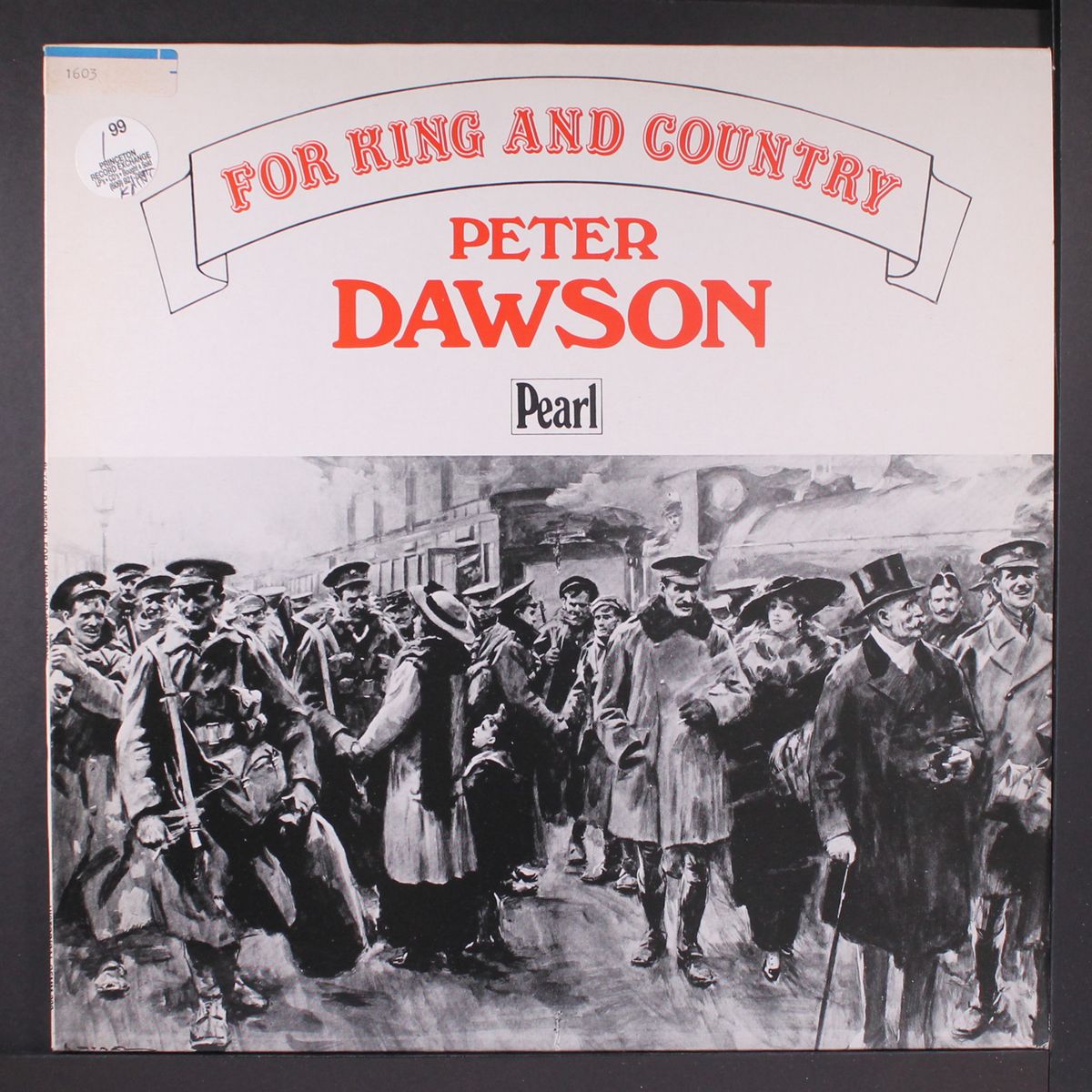 for king & country by PETER DAWSON