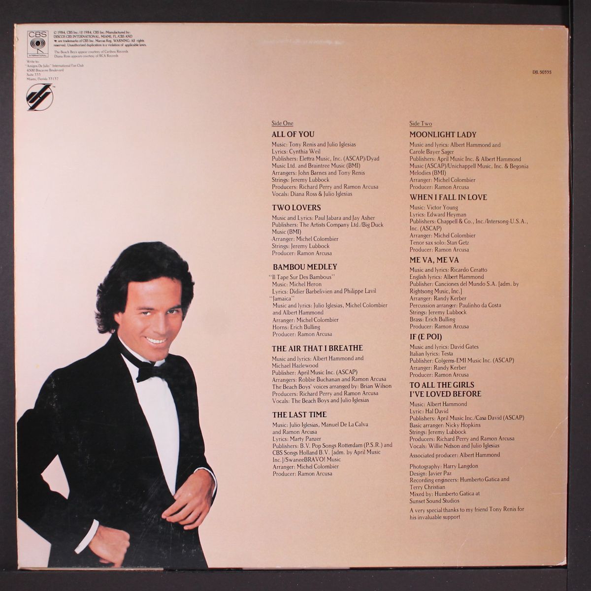 1100 bel air place by JULIO IGLESIAS