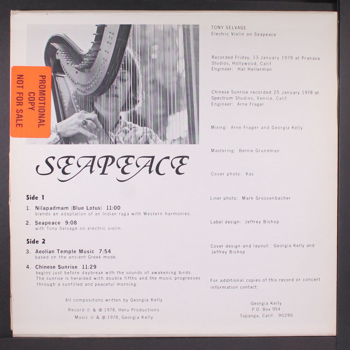 seapeace (music for harp) by GEORGIA KELLY
