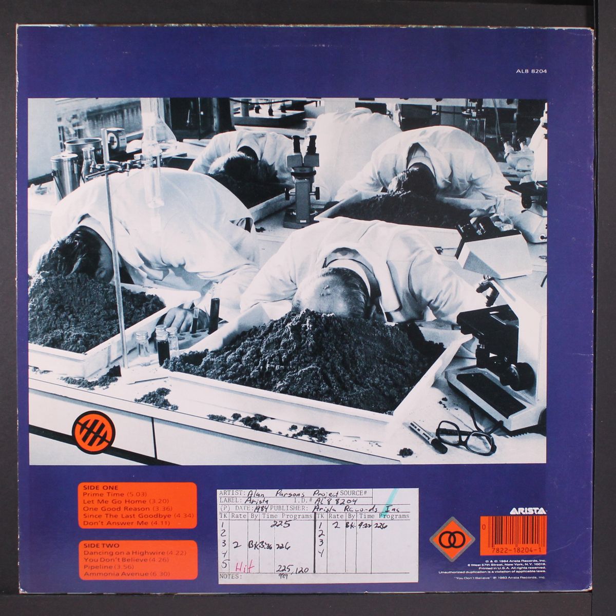 ammonia avenue by ALAN PARSONS PROJECT