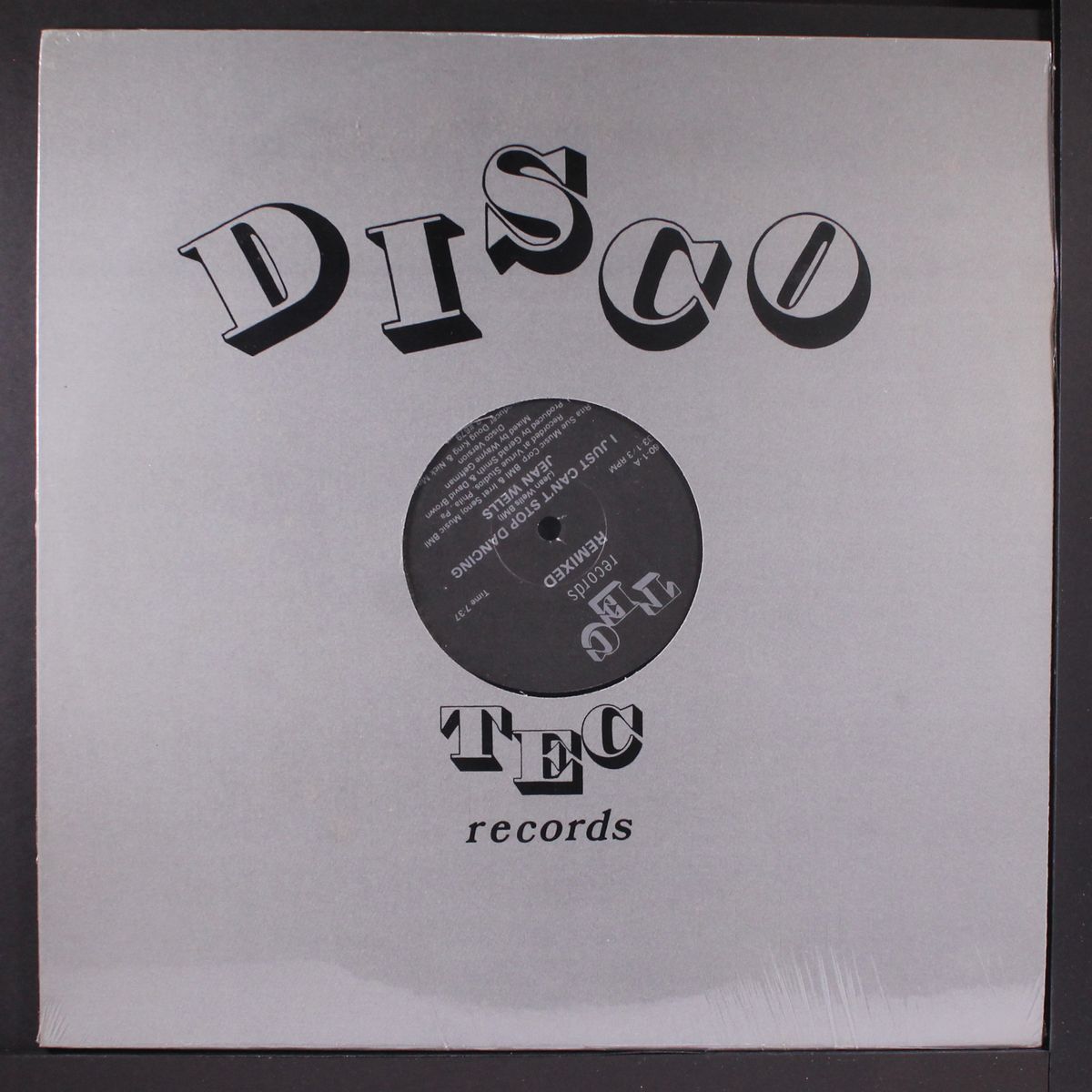 i just can't stop dancing (remixed) / instro by JEAN WELLS