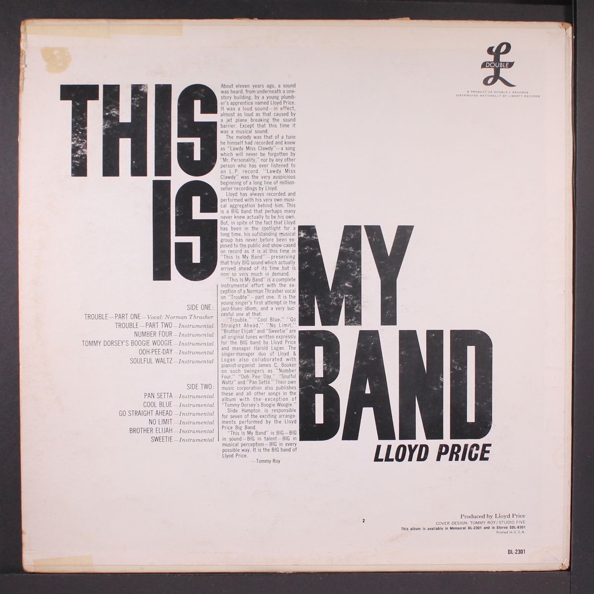 this is my band by LLOYD PRICE