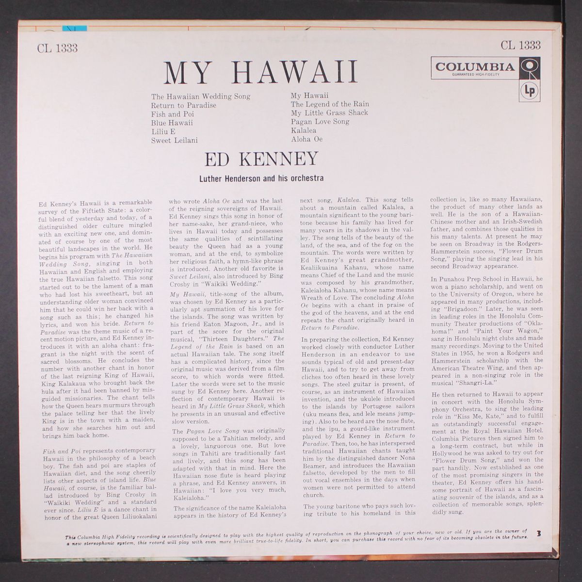 my hawaii by ED KENNEY