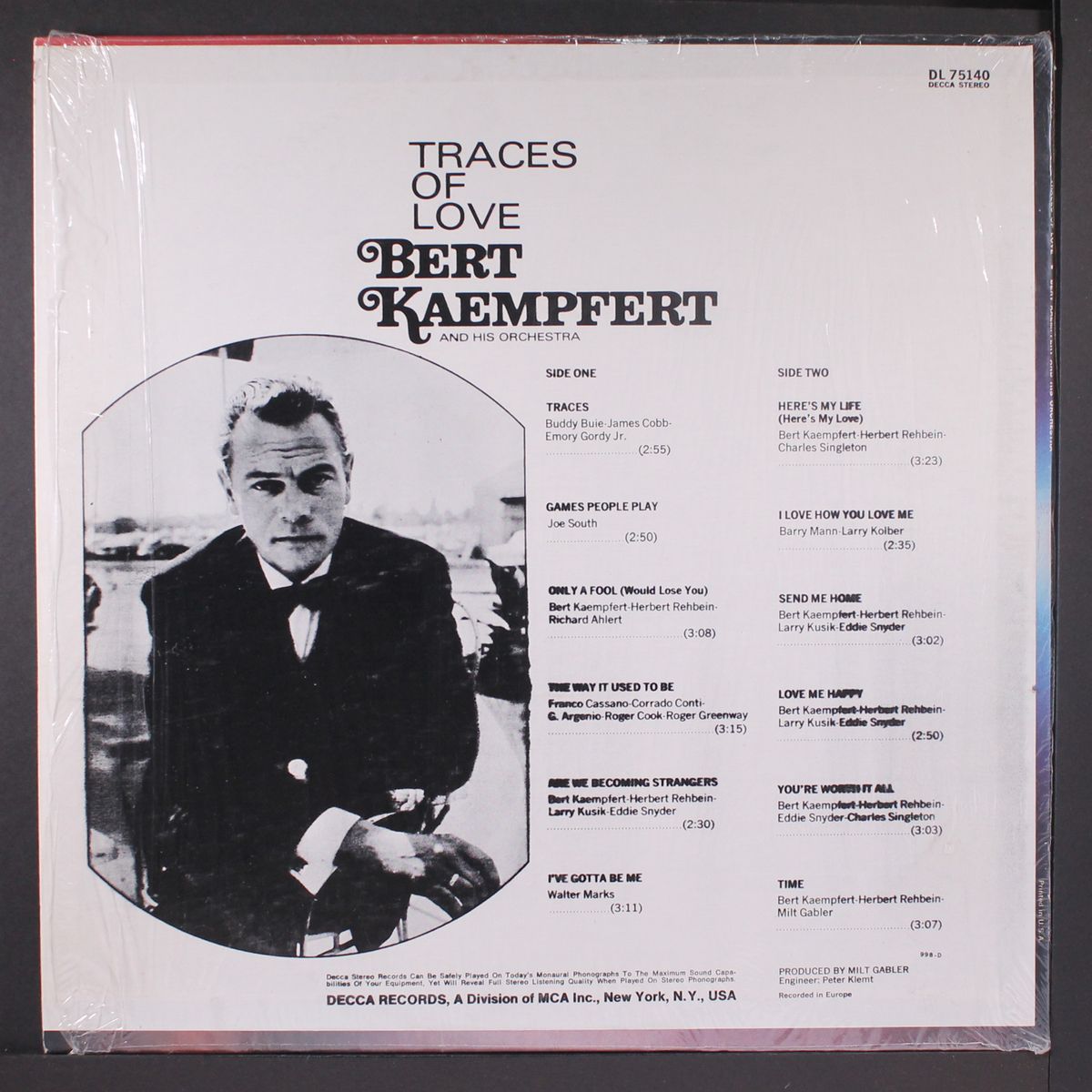 traces of love by BERT KAEMPFERT