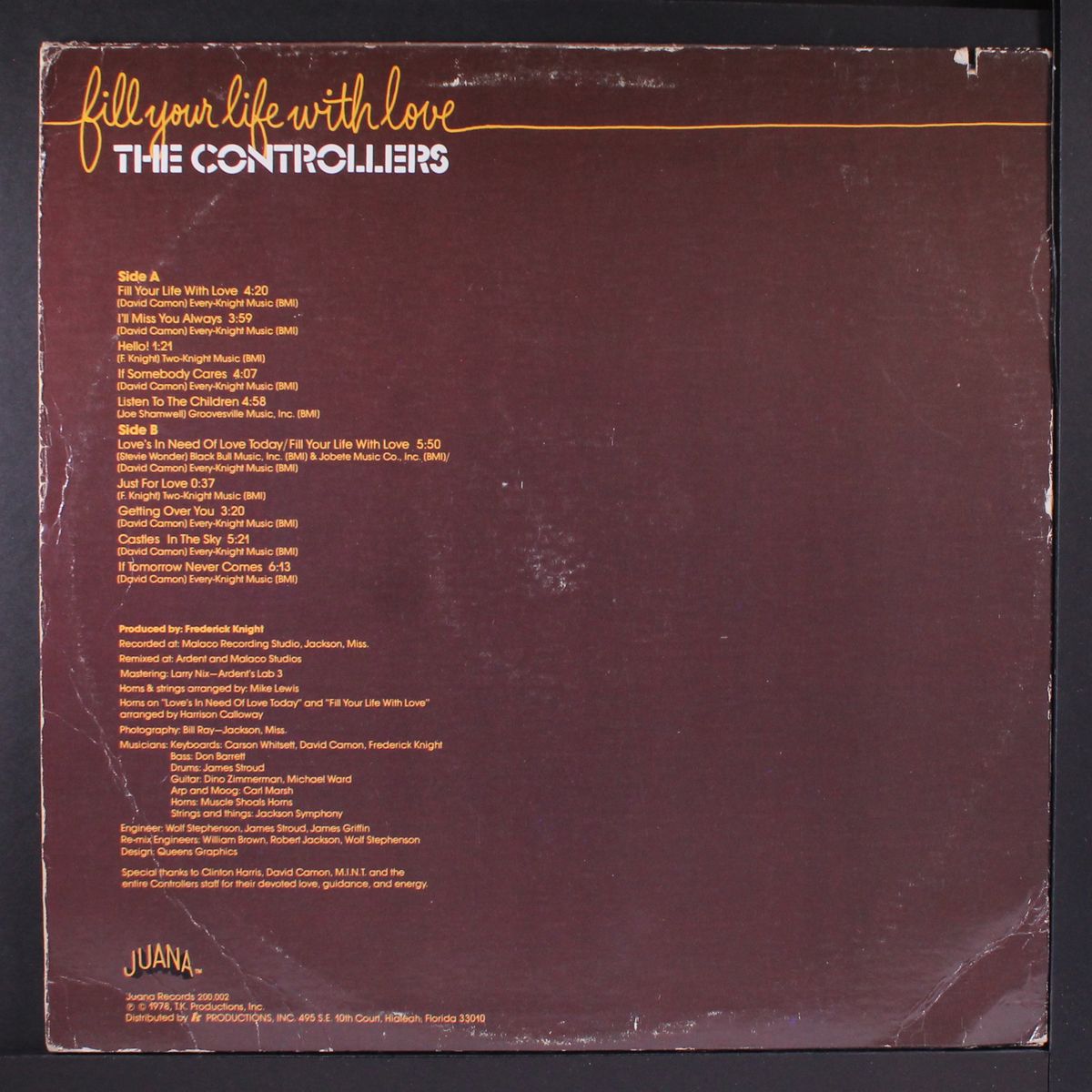 fill your life with love by CONTROLLERS