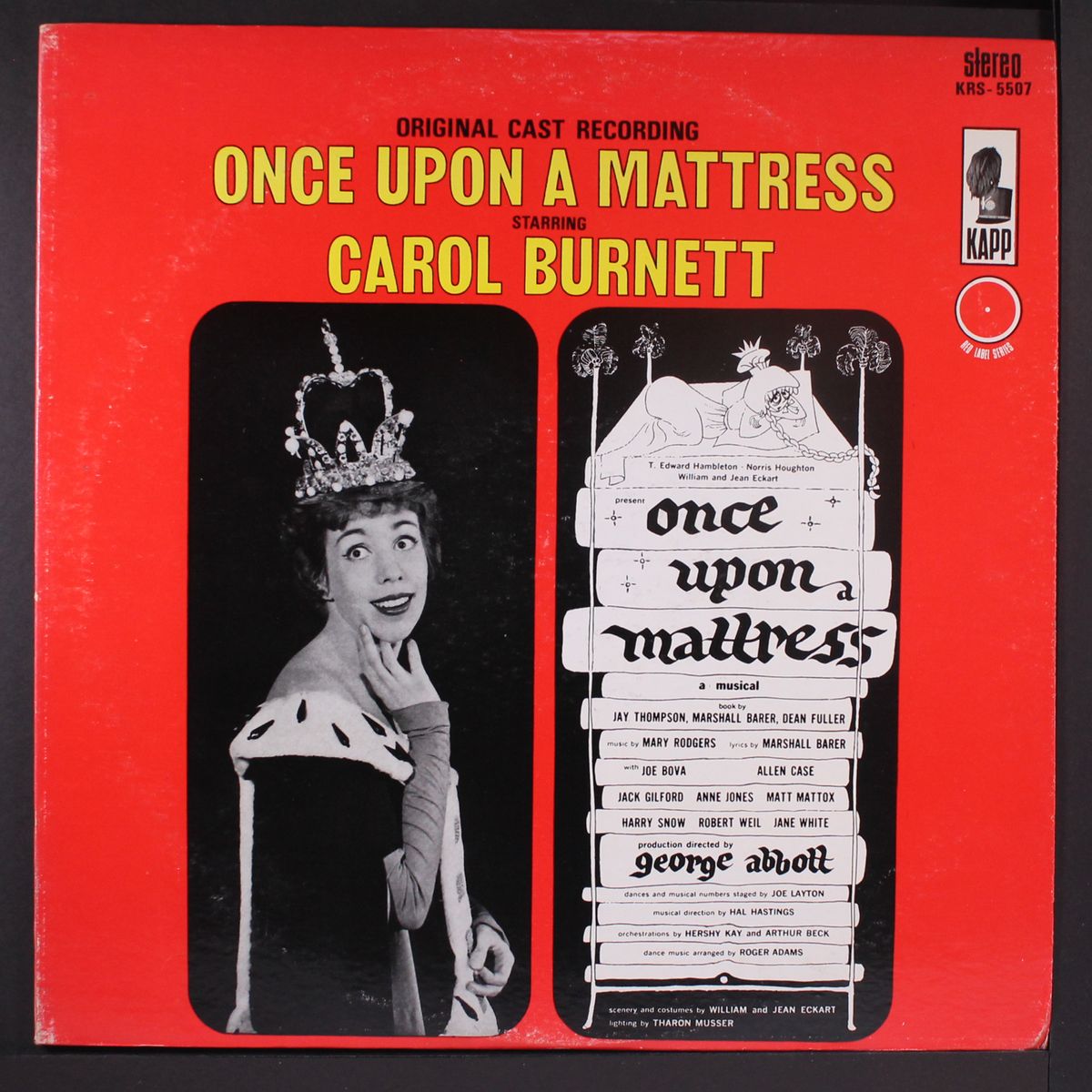 once upon a mattress by ORIGINAL CAST