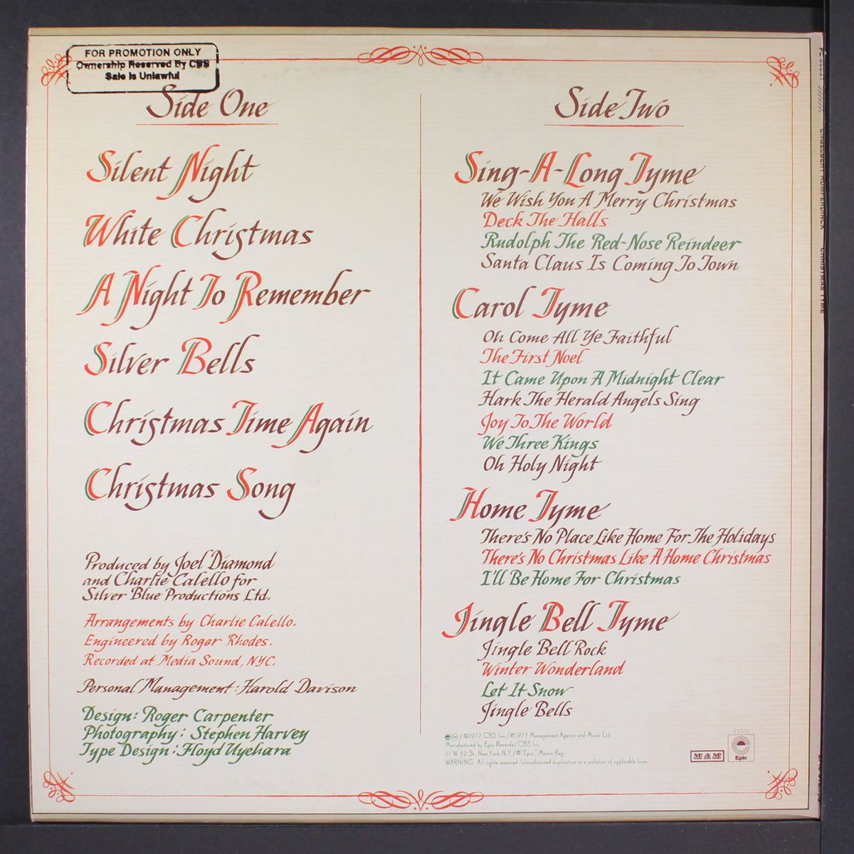 christmas tyme by ENGELBERT HUMPERDINCK