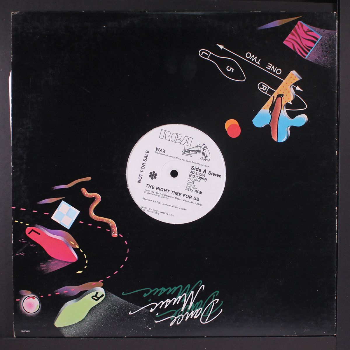 the right time for us / can't hide from love by WAX