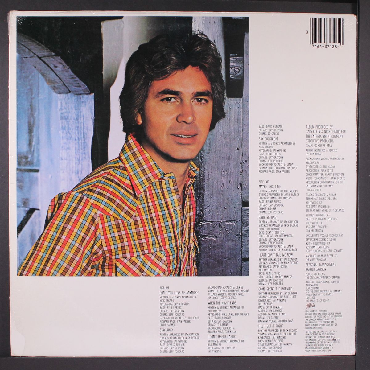don't you love me anymore? by ENGELBERT HUMPERDINCK