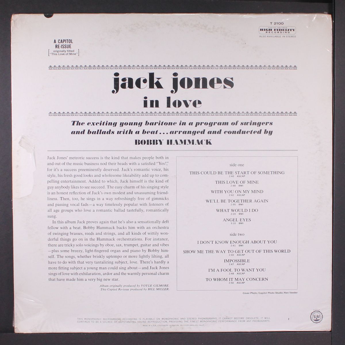 in love by JACK JONES