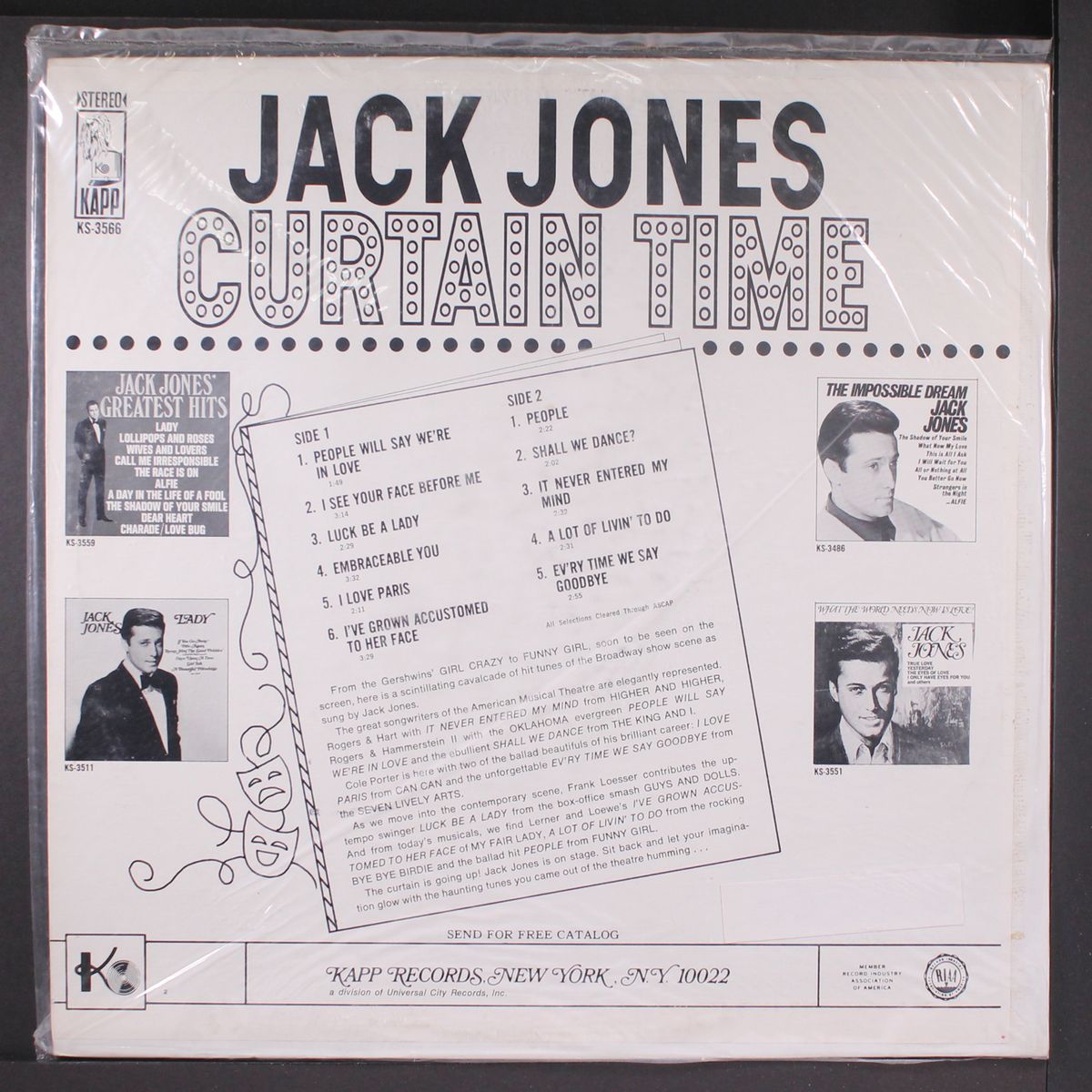 curtain time by JACK JONES