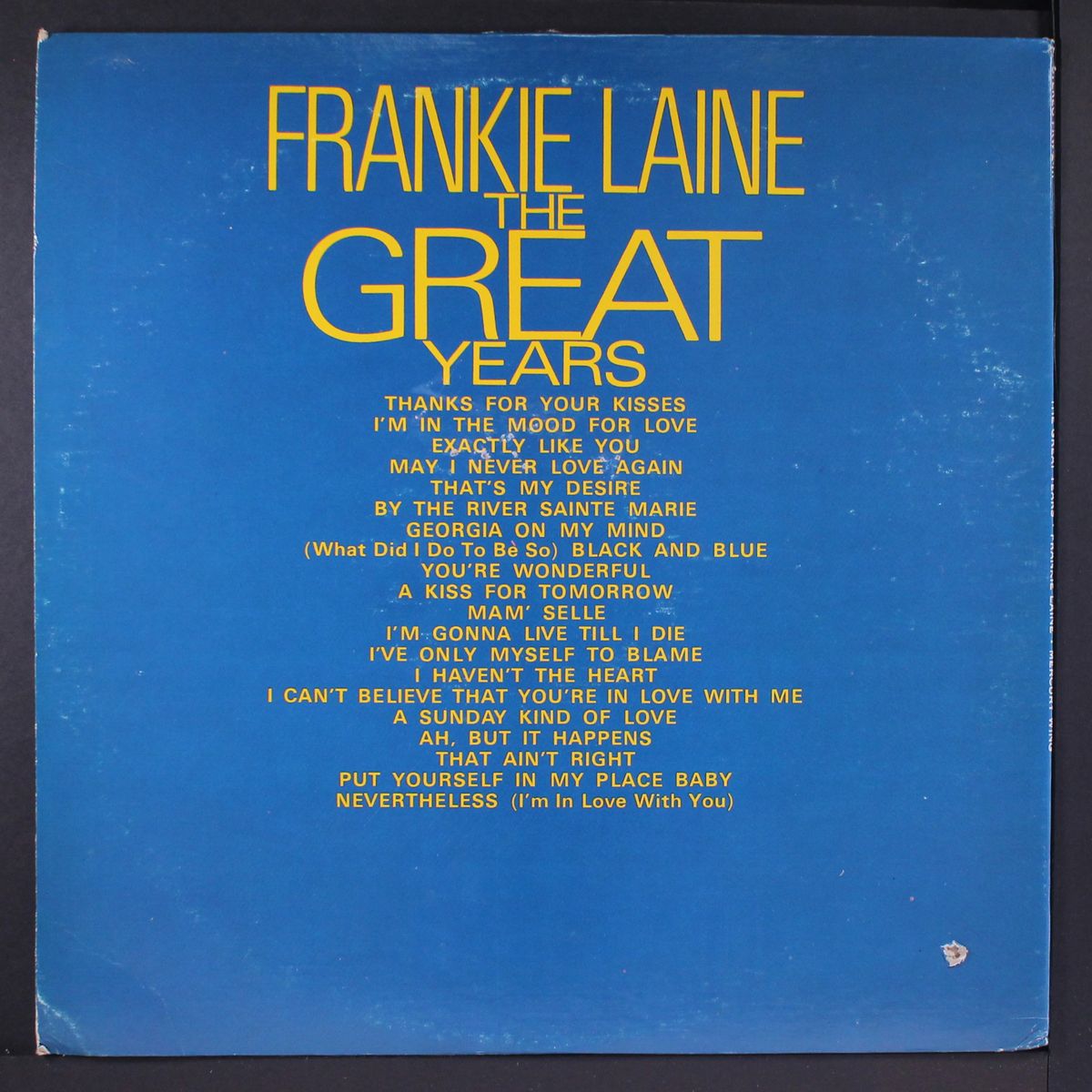 the great years by FRANKIE LAINE