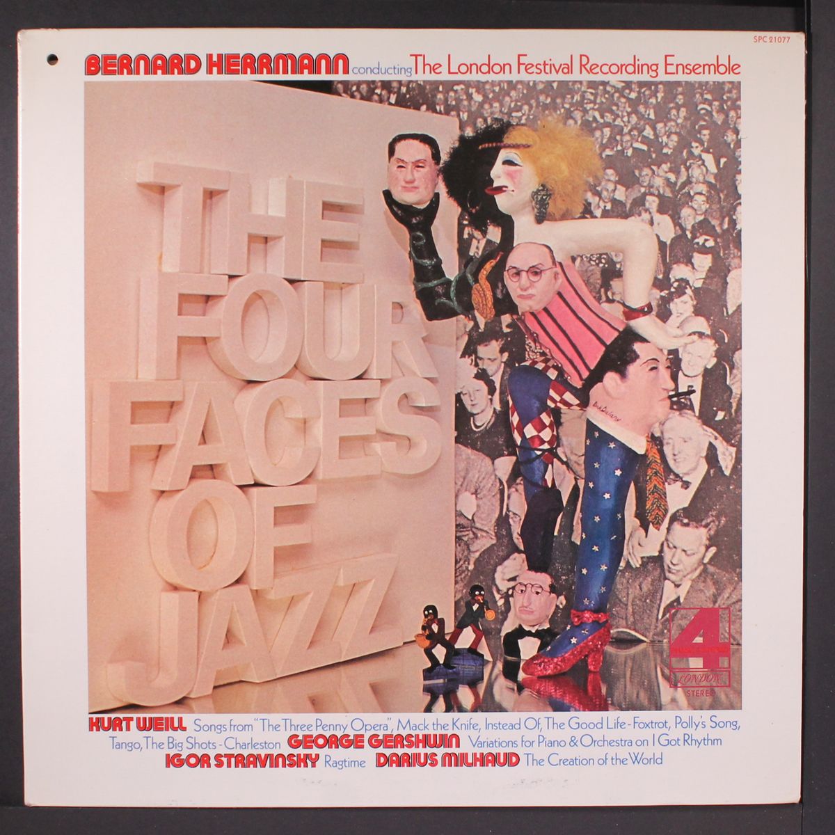4 faces of jazz by BERNARD HERRMANN
