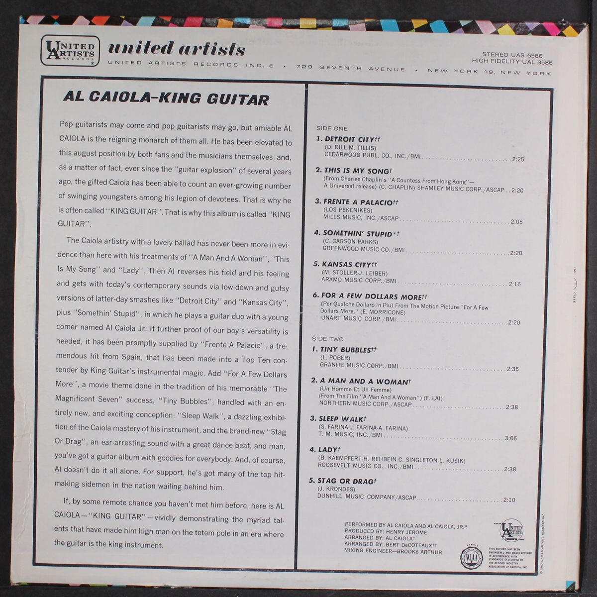 king guitar by AL CAIOLA