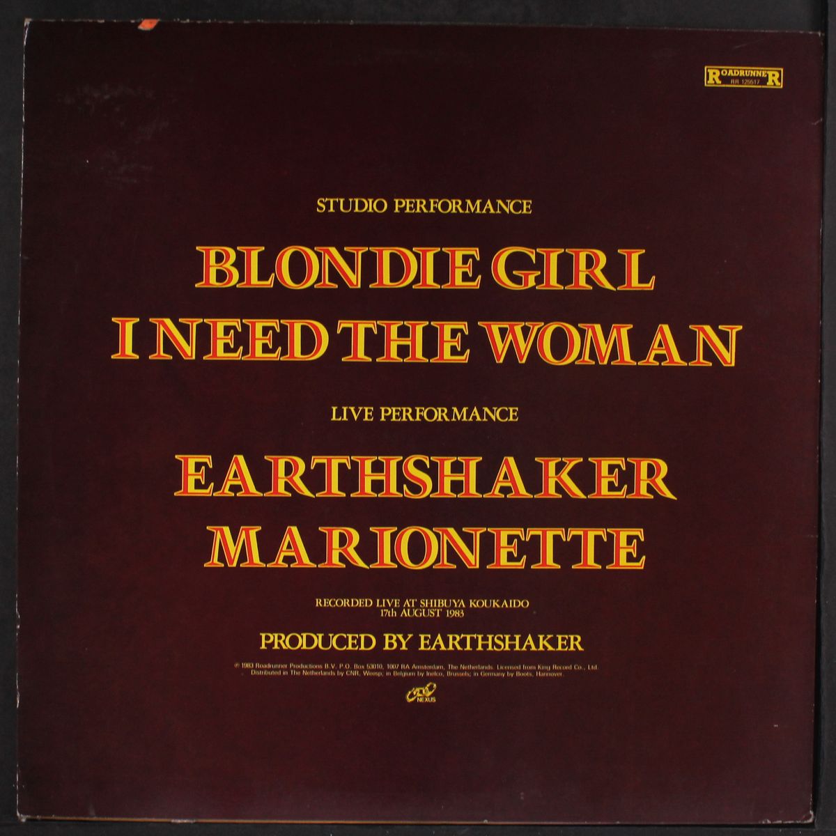 blonde girl e.p. by EARTHSHAKER
