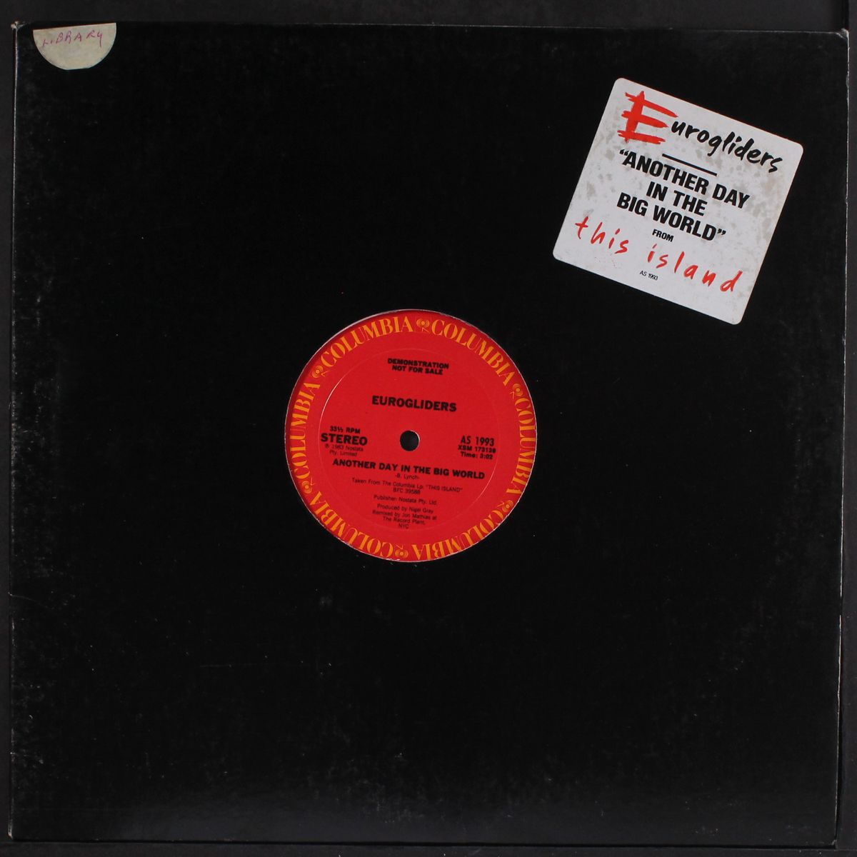 anotherday in the big world / same by EUROGLIDERS