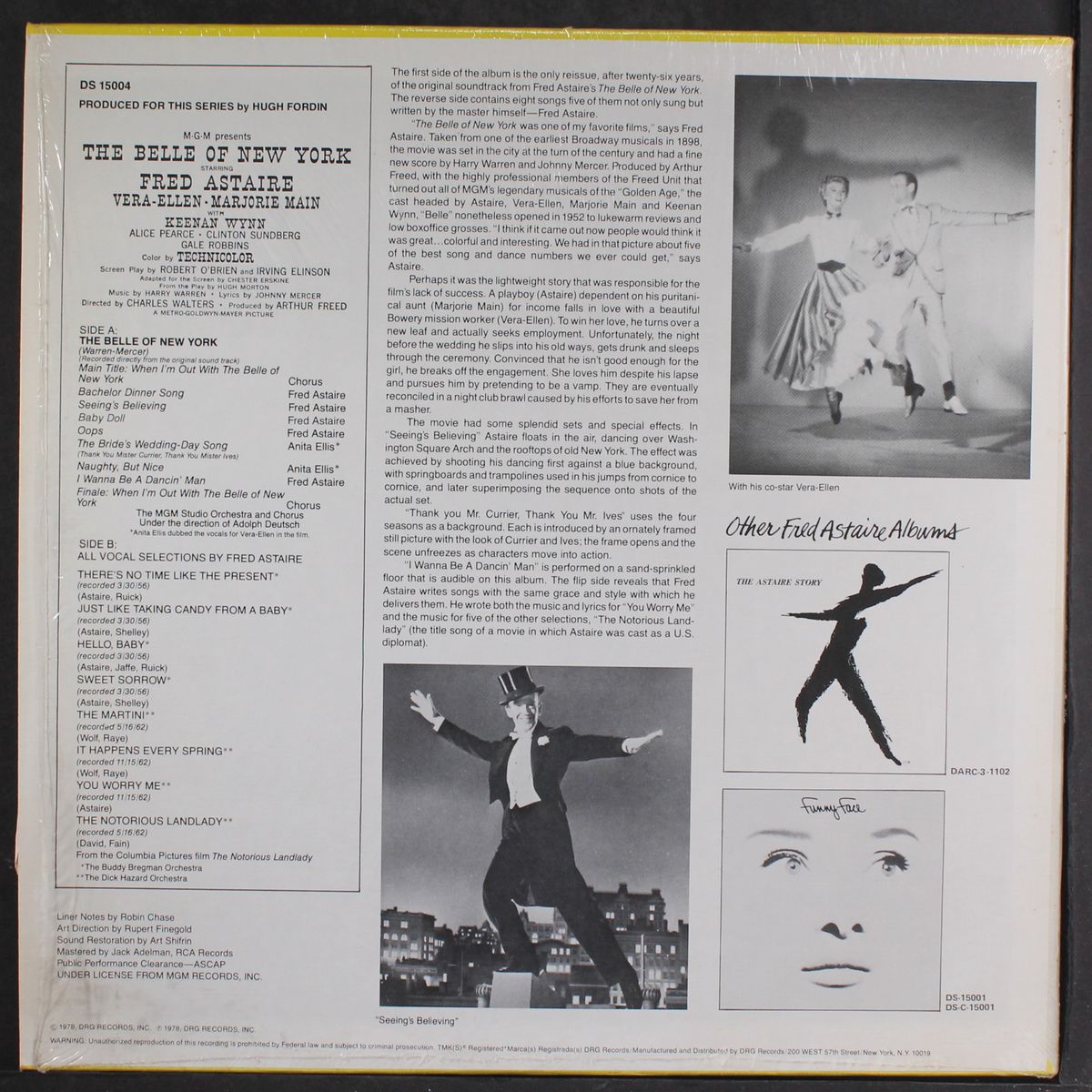 the belle of new york by SOUNDTRACK