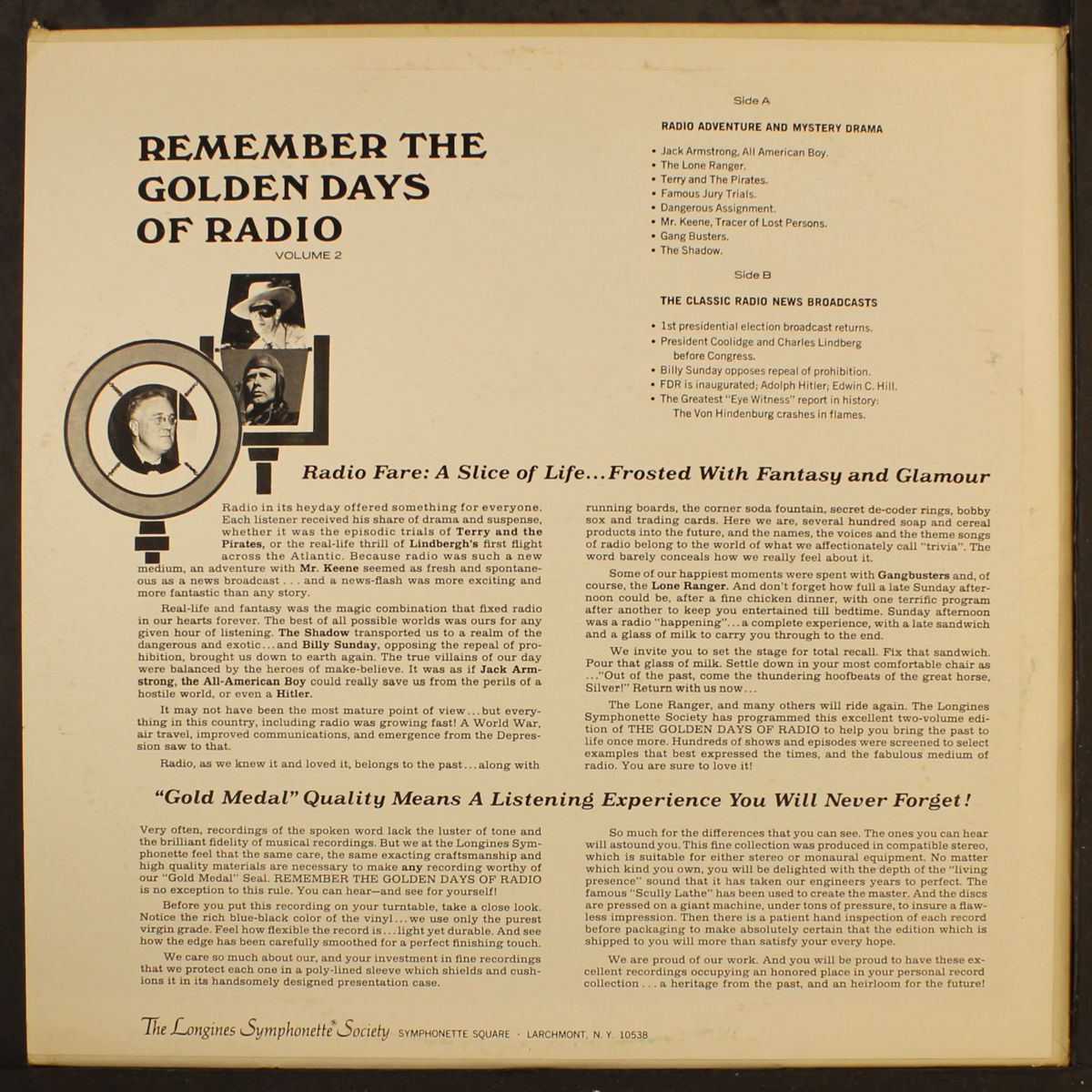 the golden days of radio, vol. 2 by JACK BENNY