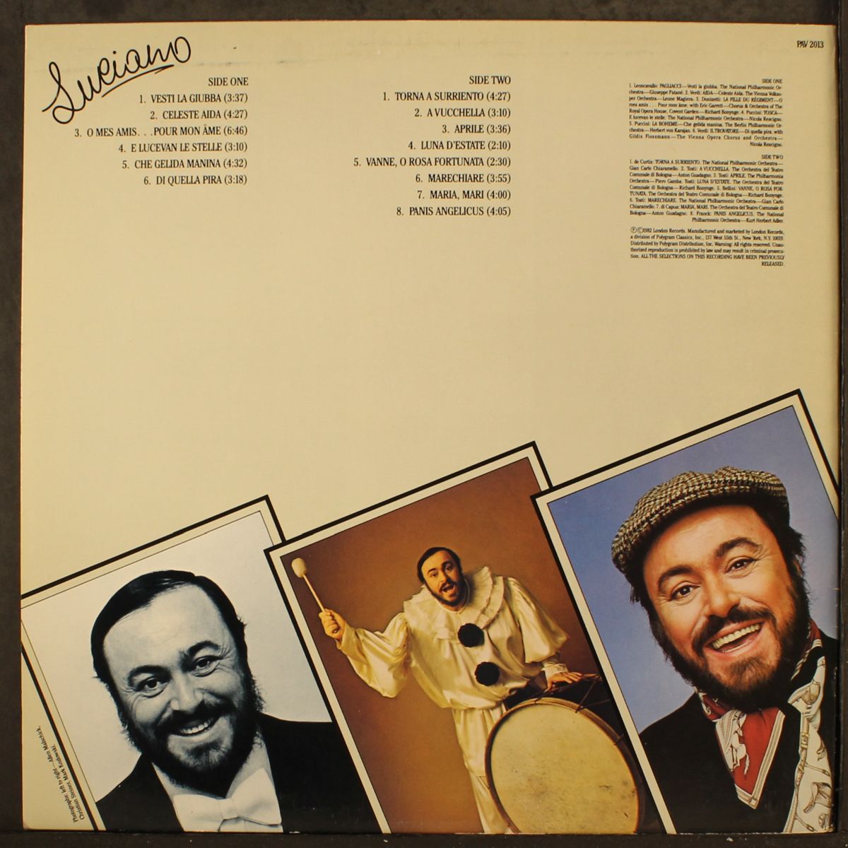 luciano by LUCIANO PAVAROTTI