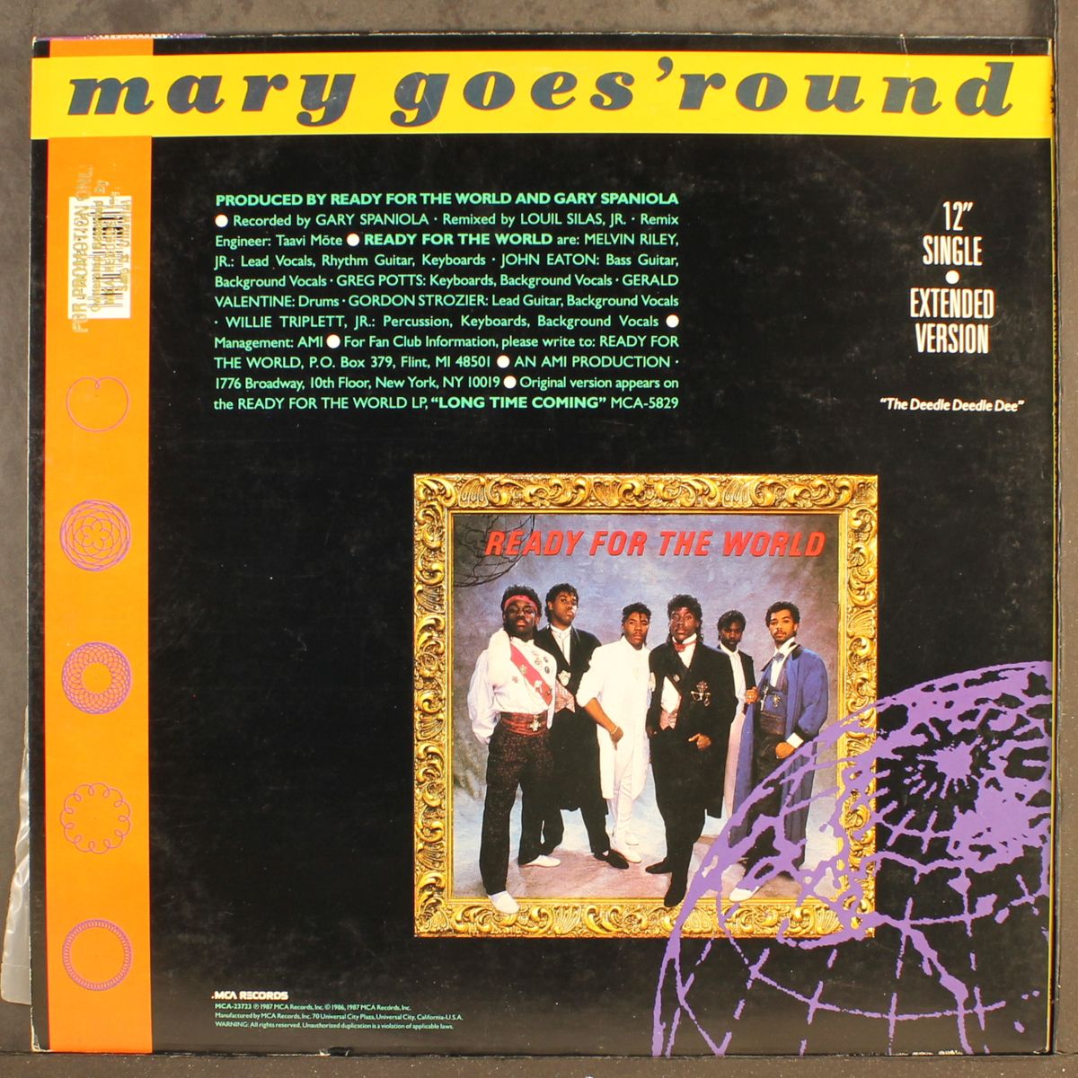 mary goes 'round (4 mixes) by READY FOR THE WORLD