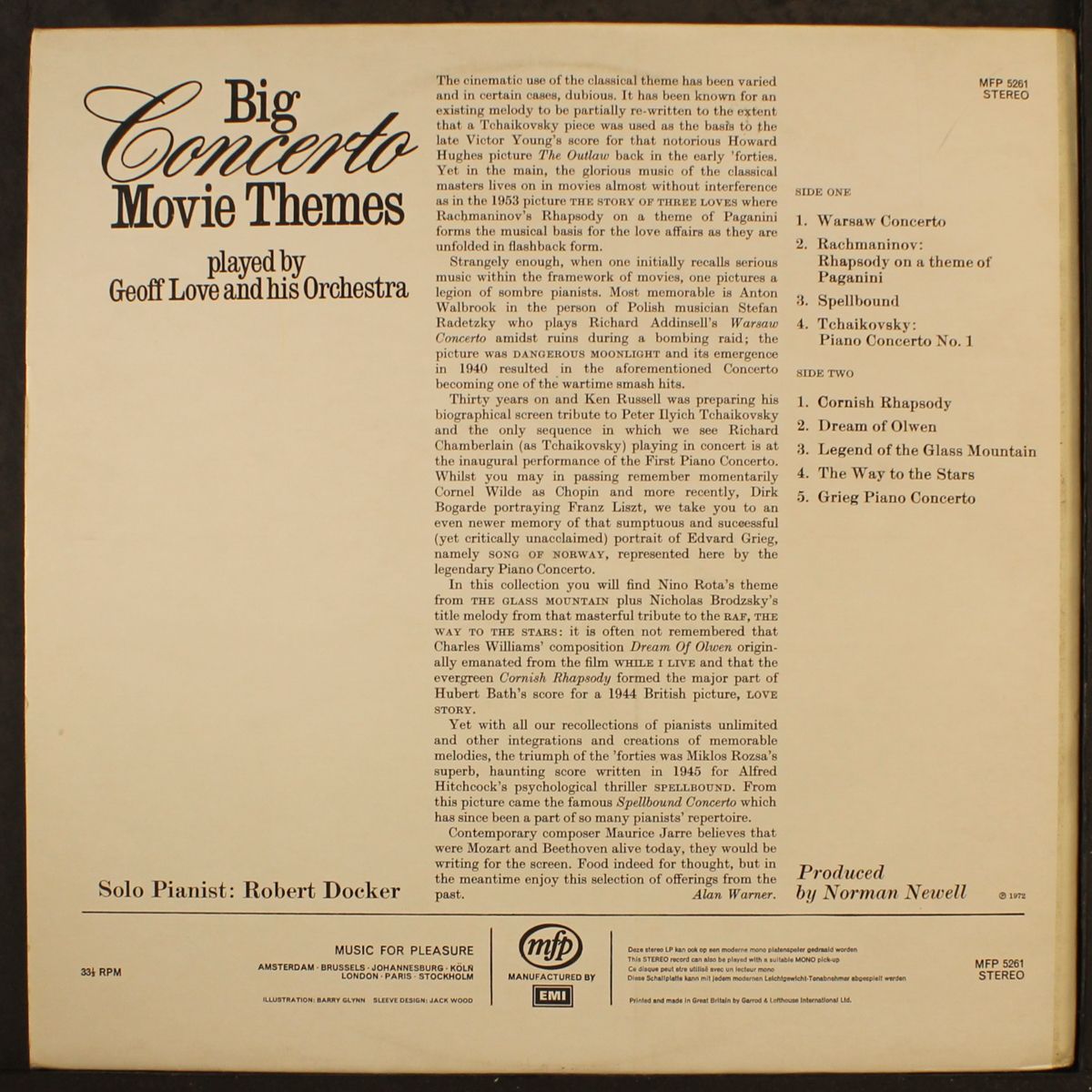 big concerto movie themes by GEOFF LOVE