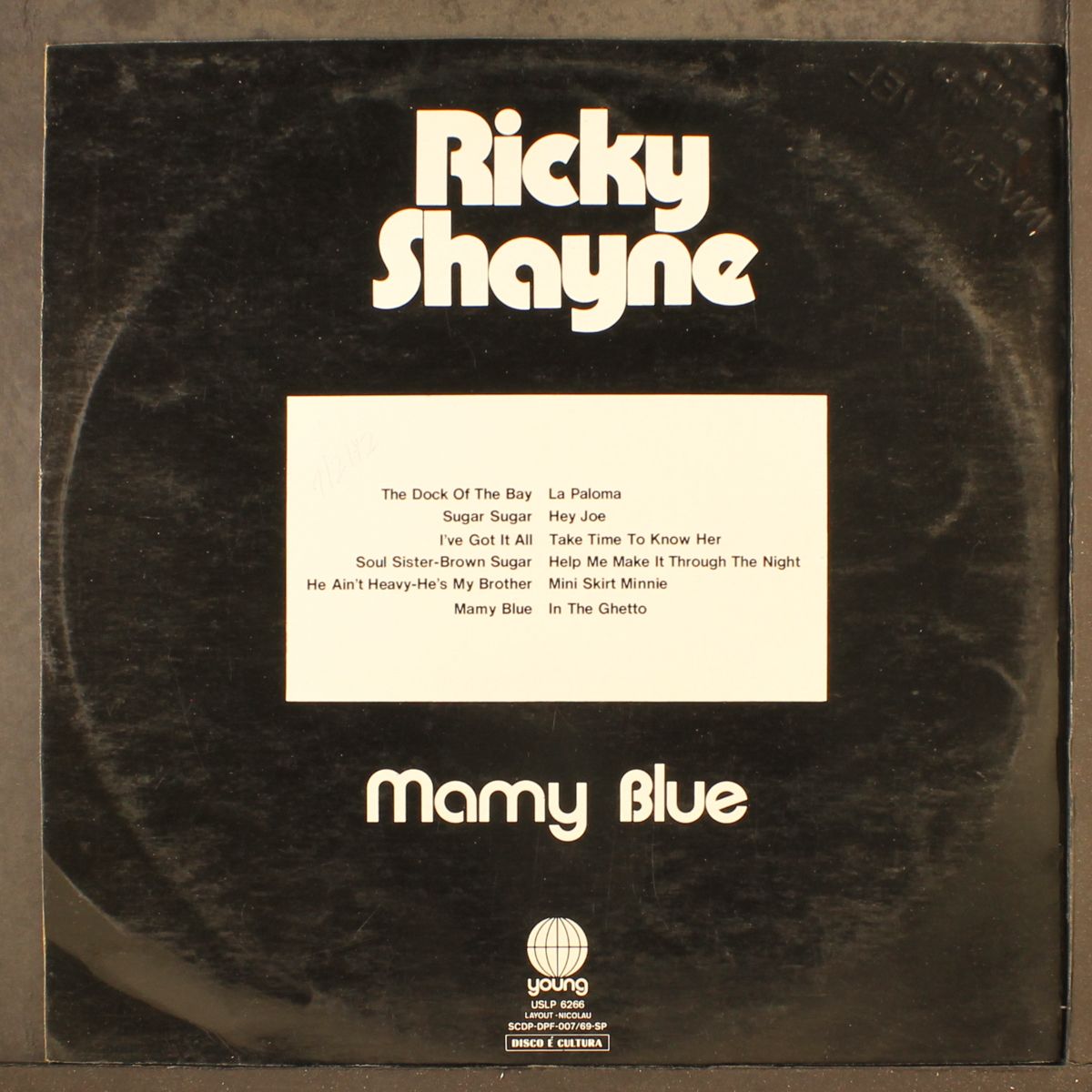 mamy blue by RICKY SHAYNE