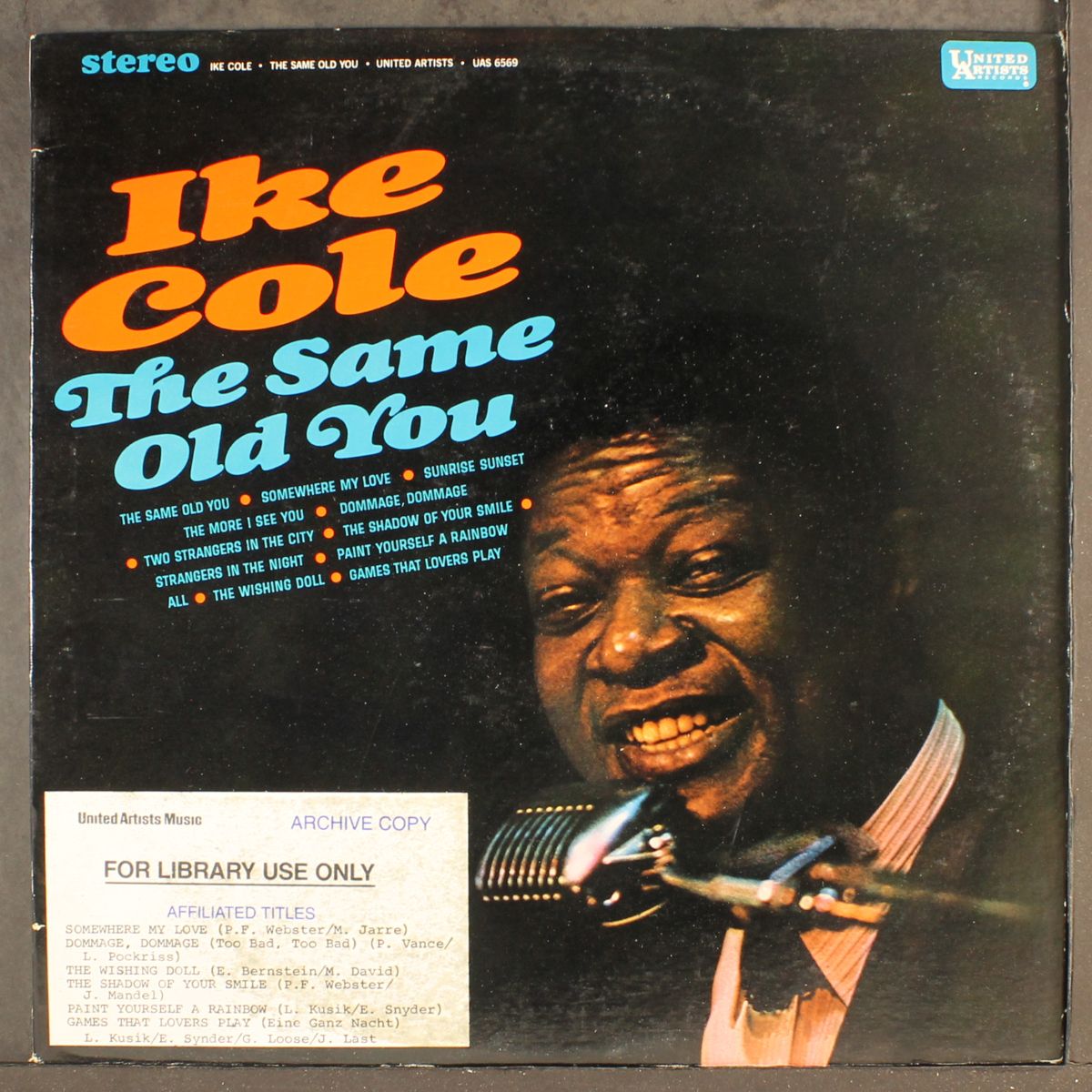 the same old you by IKE COLE