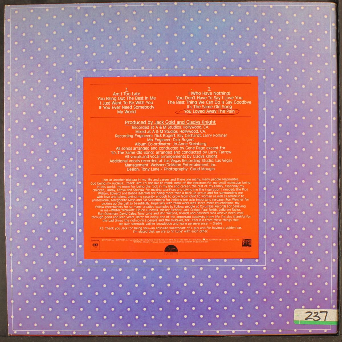 gladys knight by GLADYS KNIGHT