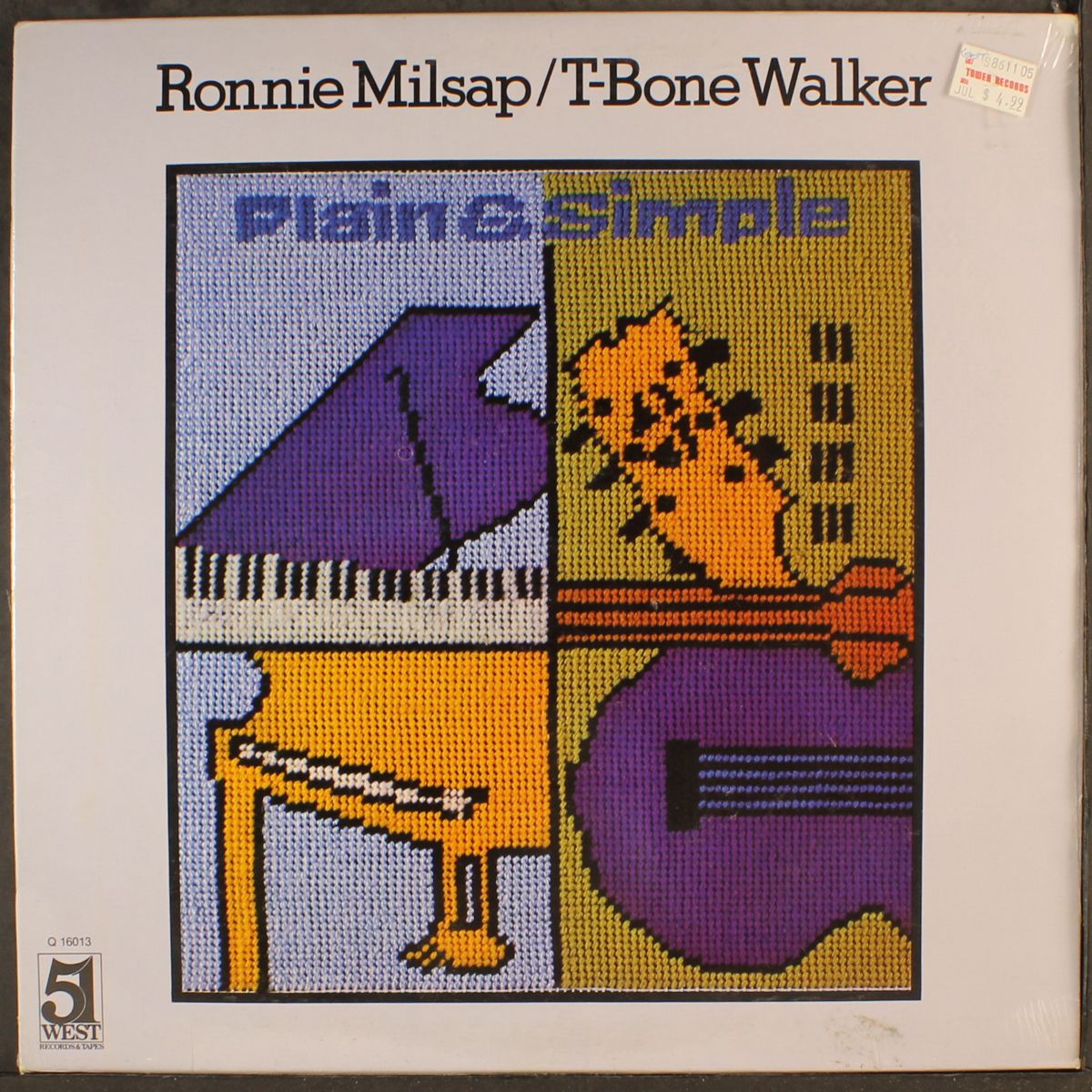 plain & simple by RONNIE MILSAP / T-BONE WALKER