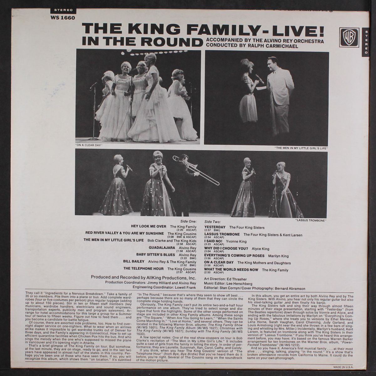 live! in the round by KING FAMILY