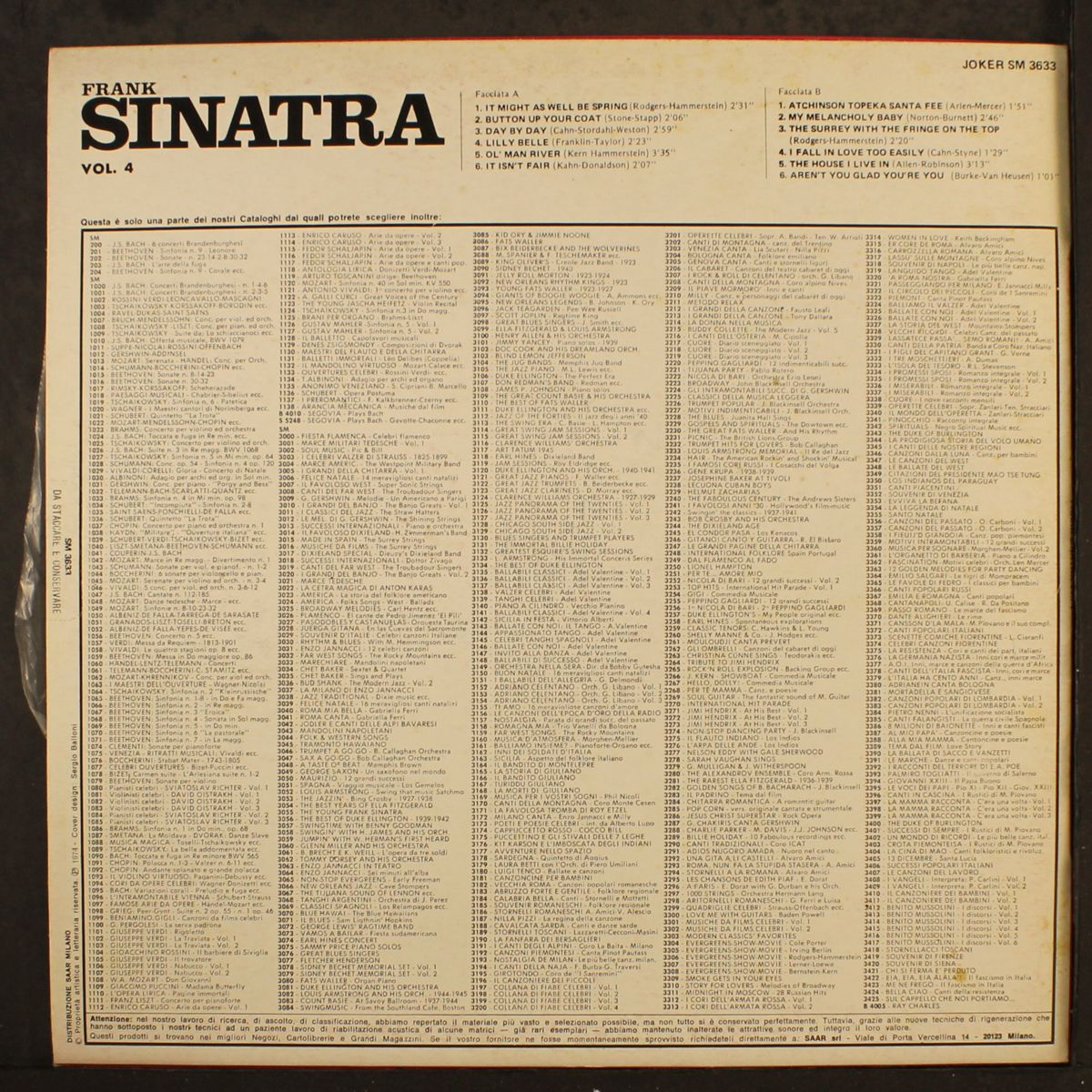 vol. 4 by FRANK SINATRA