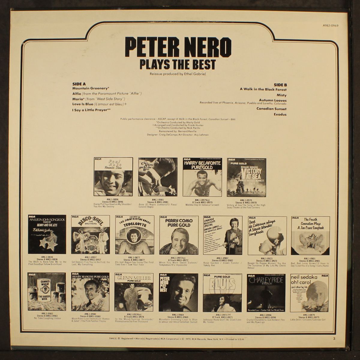 plays the best by PETER NERO
