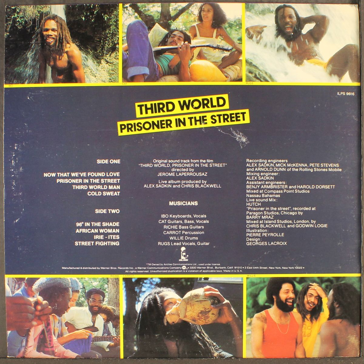 prissoner in the street by THIRD WORLD