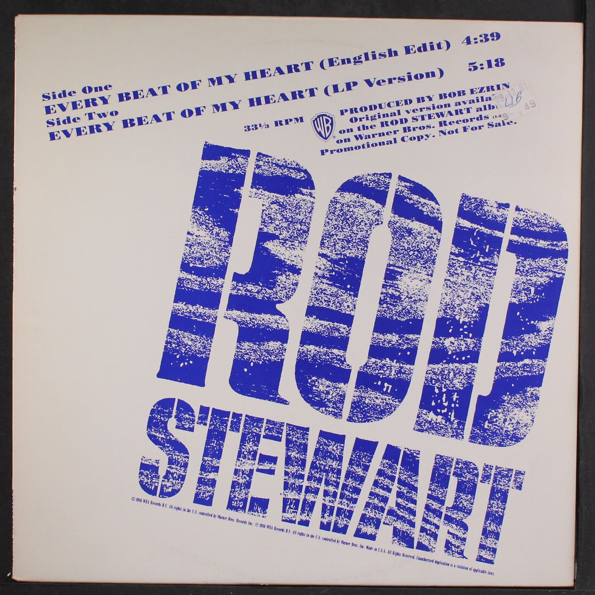 every beat of my heart / short by ROD STEWART