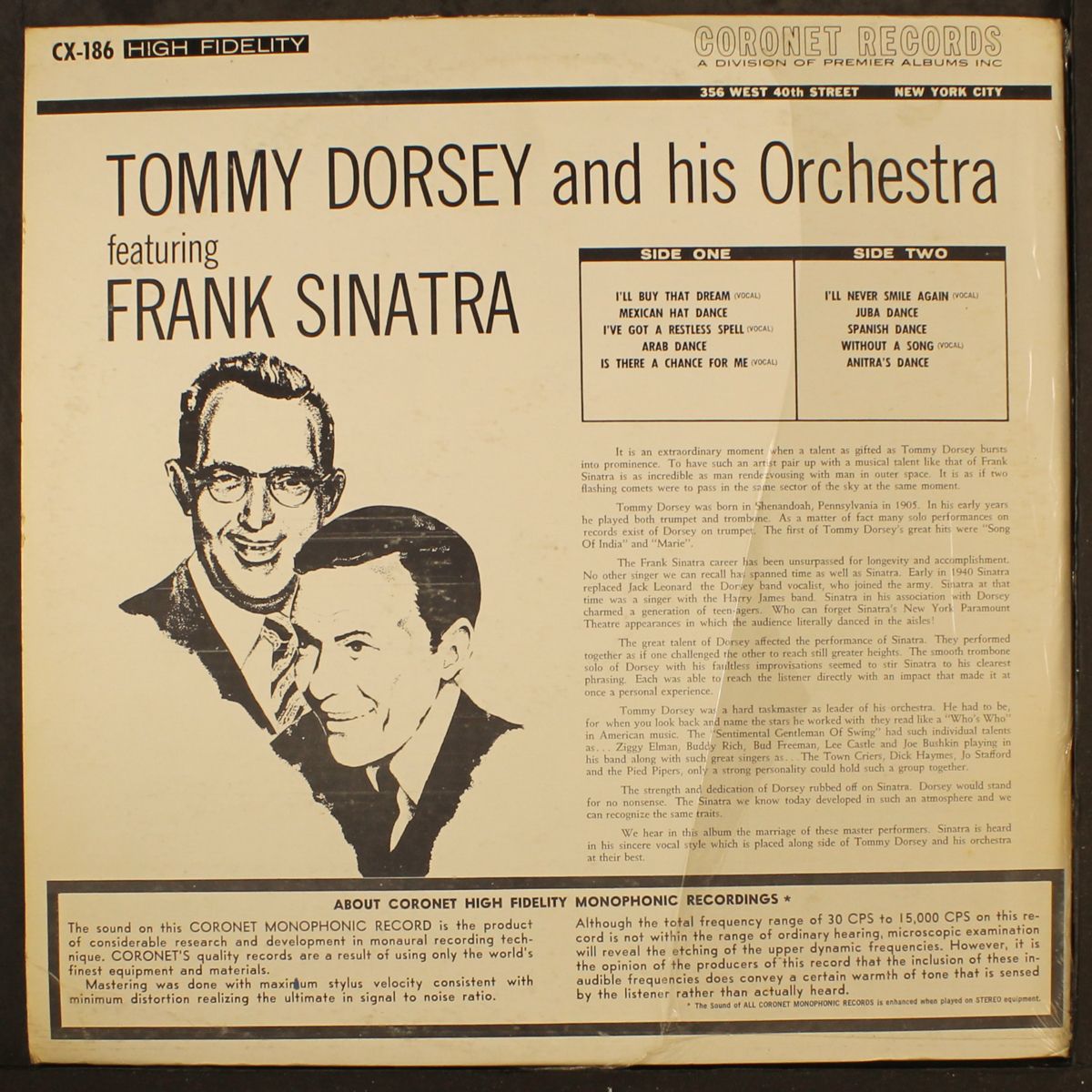 tommy dorsey & his orchestra by FRANK SINATRA