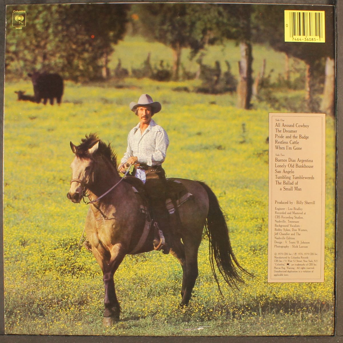 all around cowboy by MARTY ROBBINS
