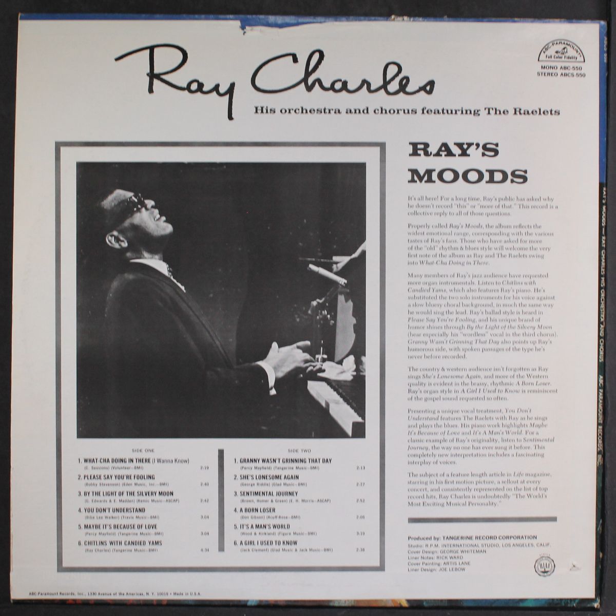 ray's moods by RAY CHARLES