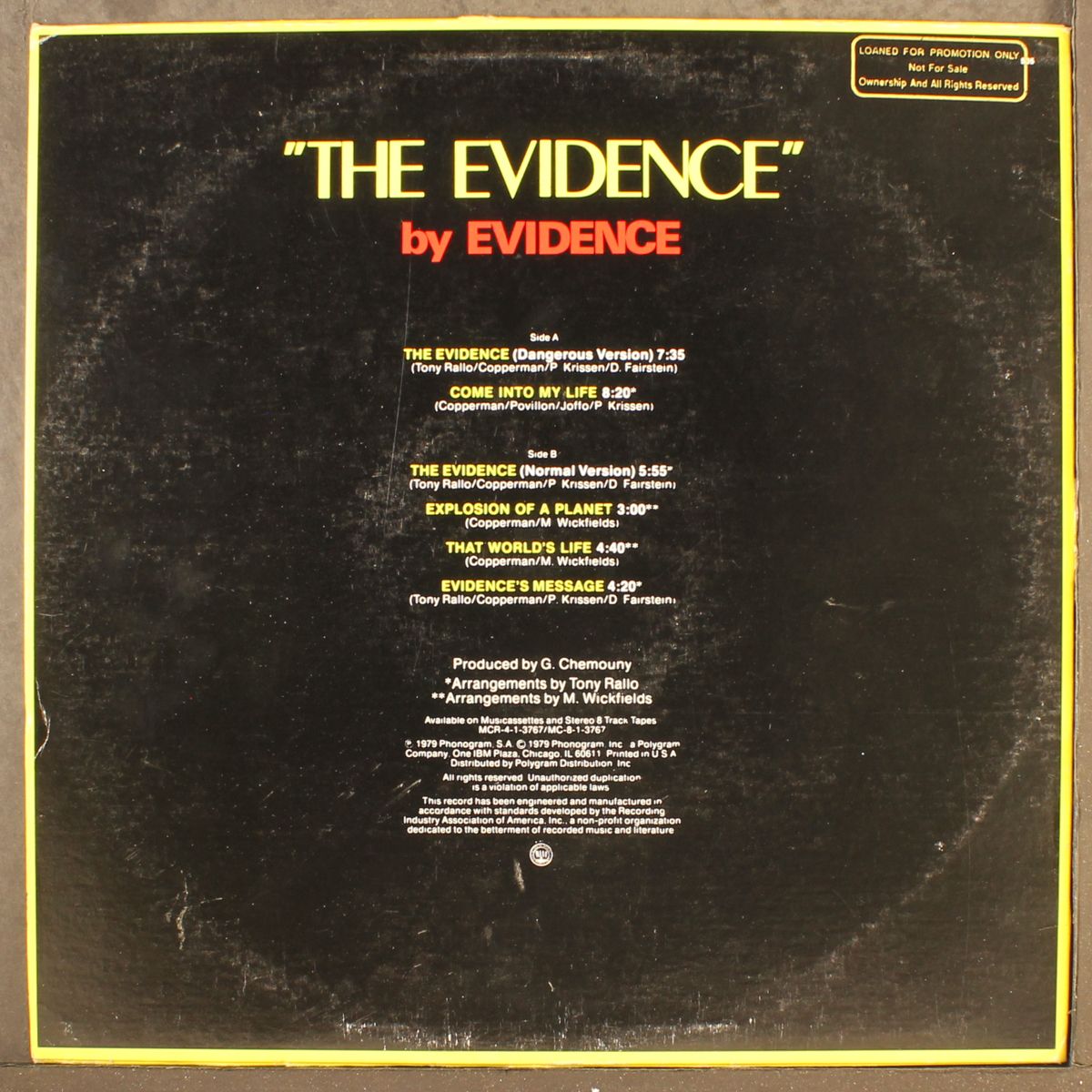 the evidence by EVIDENCE