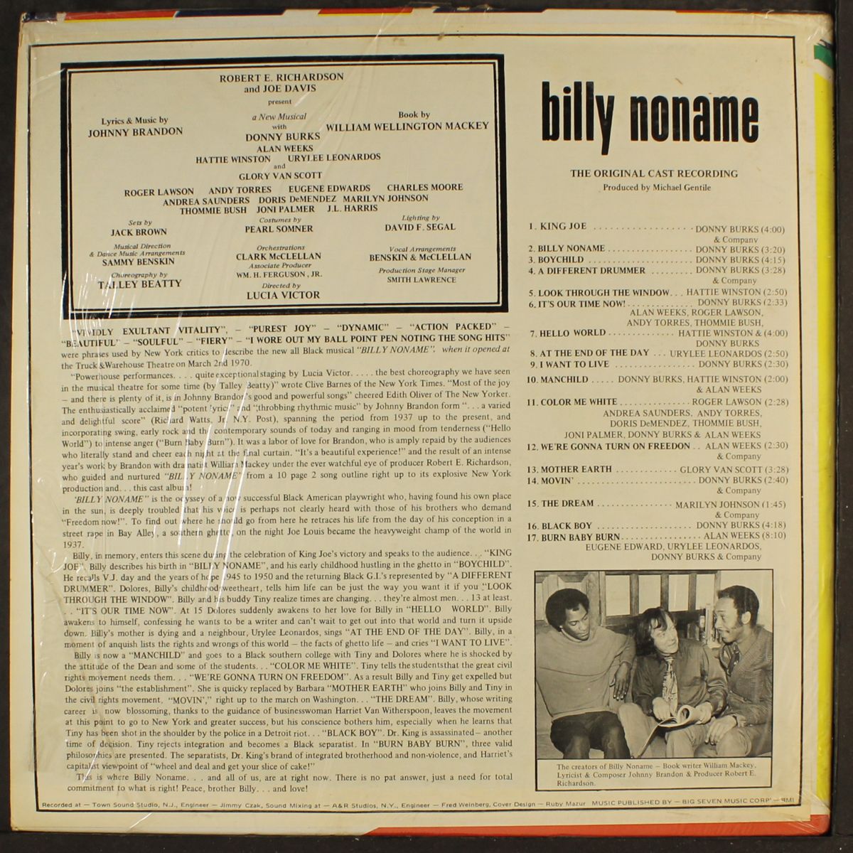 billy noname by ORIGINAL CAST