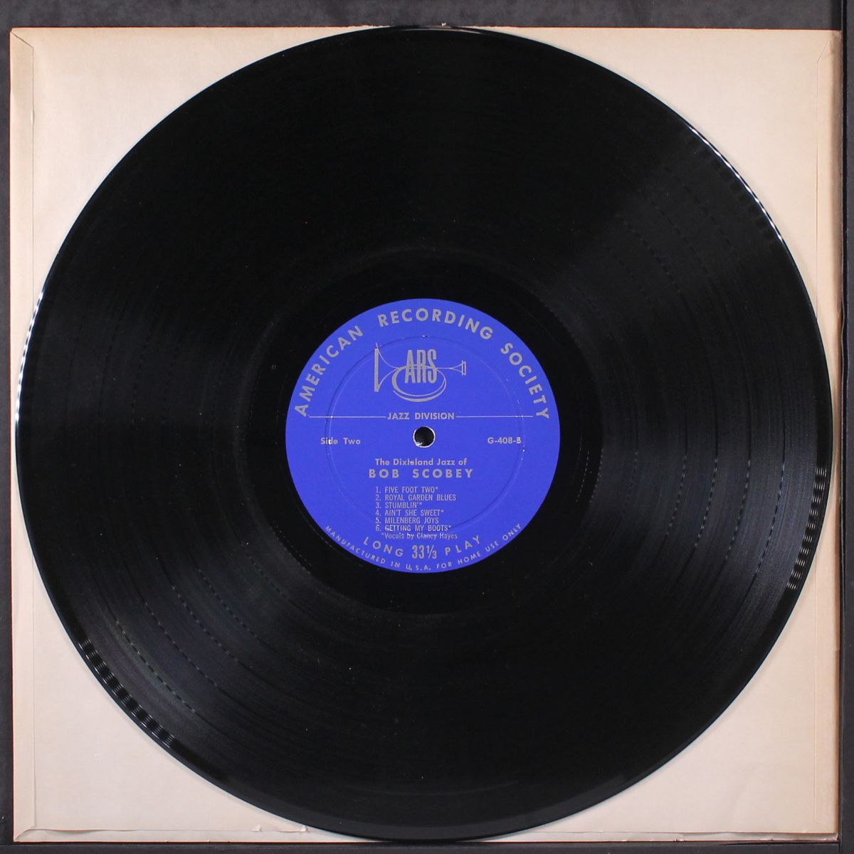 the dixieland jazz of by BOB SCOBEY