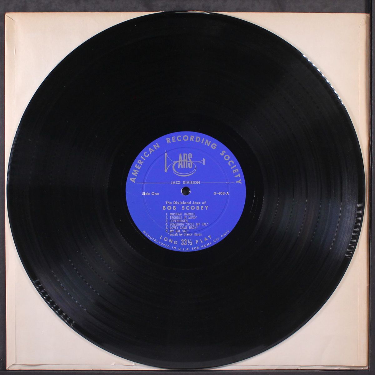 the dixieland jazz of by BOB SCOBEY