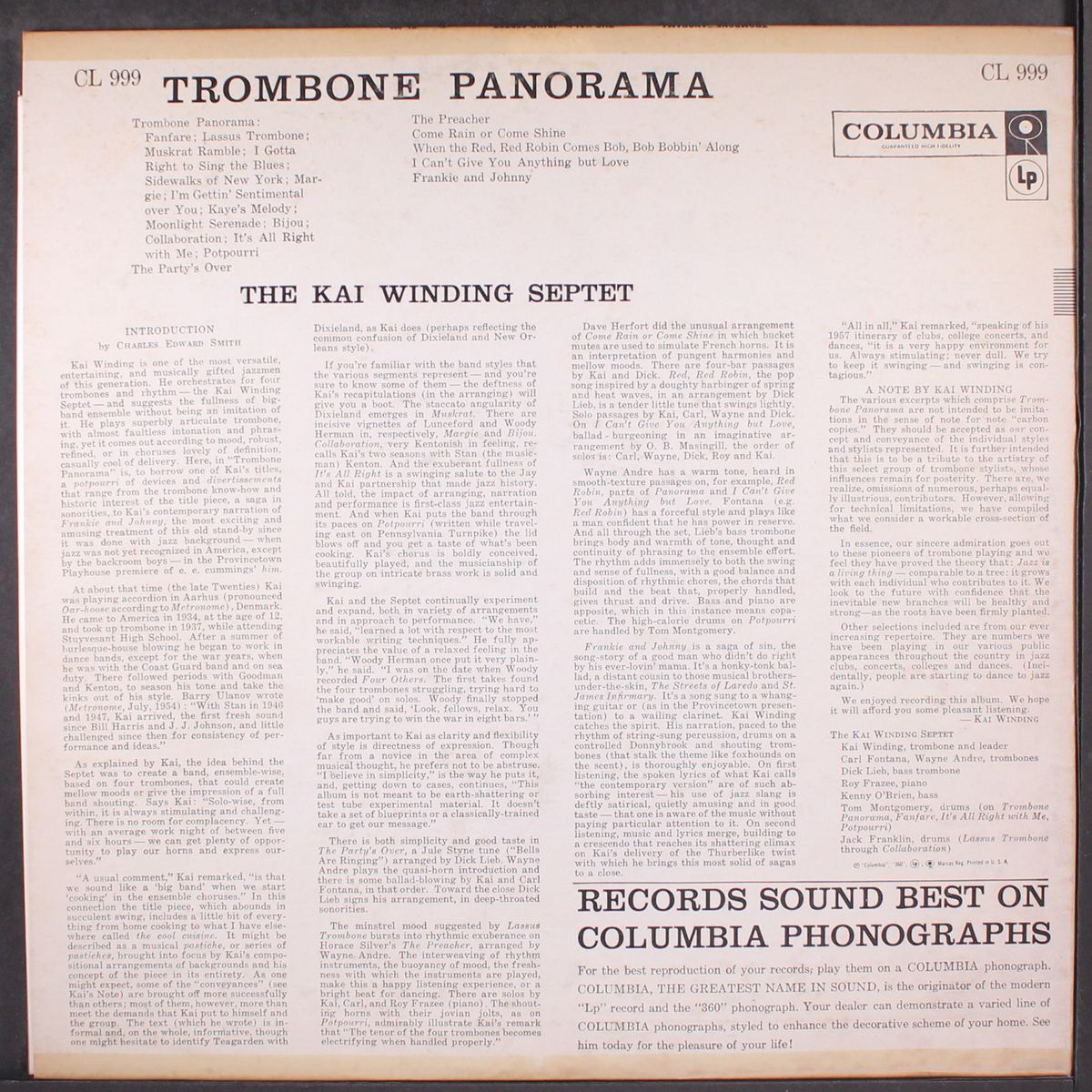 trombone panorama by KAI WINDING
